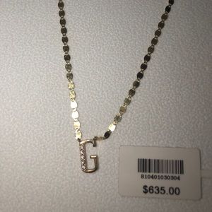 LANA G INITAL NECKLACE